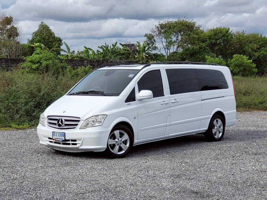 รหัสรถ NC1298 MERCEDES-BENZ VITO 122 CDI Extra Long (W639) " Facelift " หลังคาแก้ว 20
