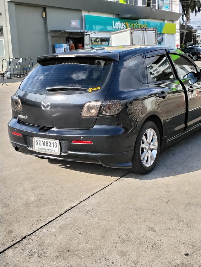 รถยนต์ Mazda 3 รุ่น 5ประตู ปี 2008 รถ 2มือ ไมล์186,000 ขับดีมาก ไม่ต้องทำอะไรเลย แค่สีภายนอกไม่ค่อยสวย มาทดลองขับได้ ราคา 83,000 บาท095-5496225 3