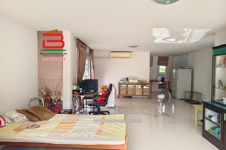 บ้านเดี่ยว หมู่บ้าน สัมมากร-นิมิตใหม่ เนื้อที่ 84 ตรว. ซอยนิมิตใหม่ 34 ถนนนิมิตใหม่ แขวงสามวาตะวันออก เขตมีนบุรี กรุงเทพมหานคร 3