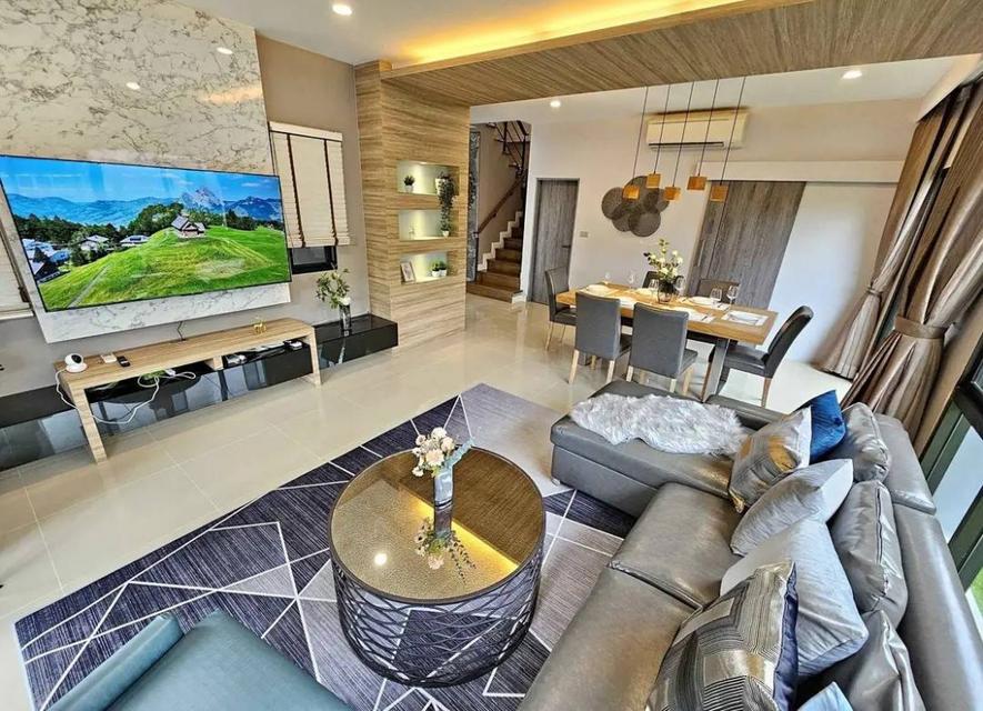 ให้เช่า บ้านเดี่ยว บ้านลุมพินี สวนหลวง ร.9 เฟส 2 54 ตร.ว 228 ตร.ม 4 นอน 4 น้ำ + ห้องนอนแม่บ้าน (ห้องน้ำในตัว) Fully Furn 3