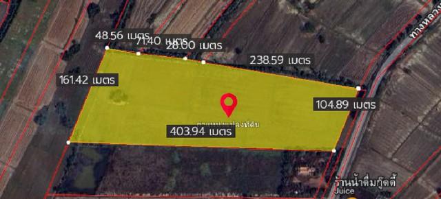 รหัส: DSL-287 ต้องการขาย ที่ดิน ที่ดินเปล่า (ทุ่งนาข้าว) ต.ดอนแตง อ.ขาณุวรลักษบุรี จ.กำแพงเพชร 48 ตารางวา 0 ngan 32 RAI  1