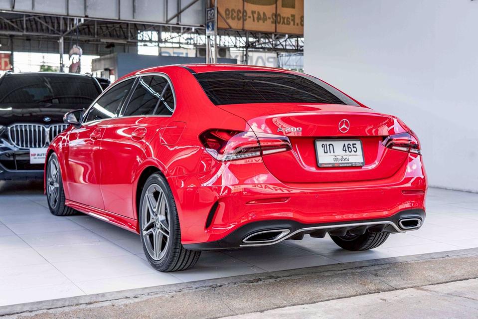 รหัสรถ NP465 รุ่นรถ : BENZ A200 AMG ปีรถ : 2020 12