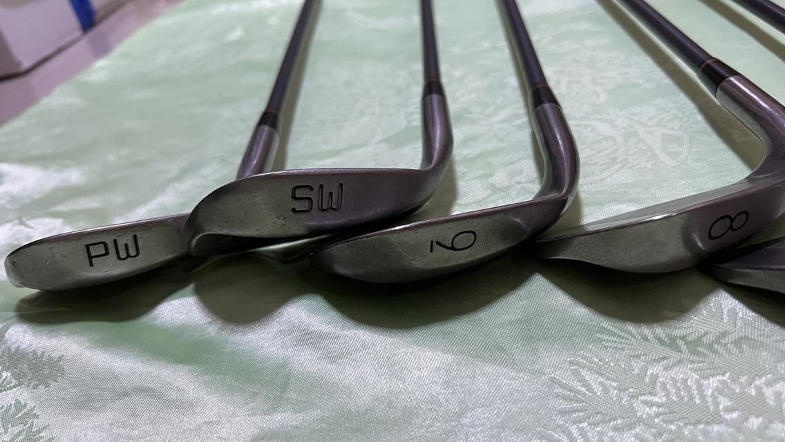 ไม้กอล์ฟMARUMAN GN606 รวม4อัน, S-YARD T.301 รวม10อัน แถมถุงกอล์ฟ Titleist 2