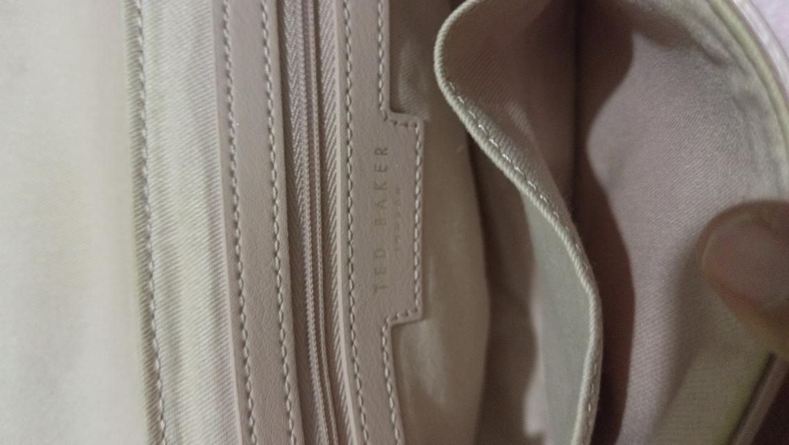 Ted Baker Londonลักษณะ: กระเป๋าทรงอานม้า (Saddle Bag) สะพายข้าง (Crossbody) สีชมพูนู้ด รูปย่อยที่ 3