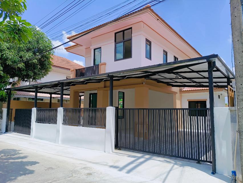 ขายบ้านเดี่ยว 2 ชั้น บ้านฟ้ากรีนพาร์ค เฟส2 รังสิต-คลอง2 มี 3 ห้องนอน 2 ห้องน้ำ ใกล้ตลาด รีโนเวทพร้อมอยู่ (TS0037) 1