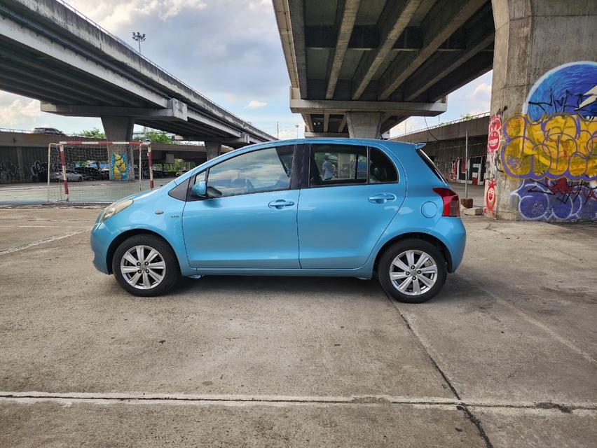 ขายรถ Toyota Yaris 1.5E ปี 2007 สีฟ้า เกียร์ออโต้ 7