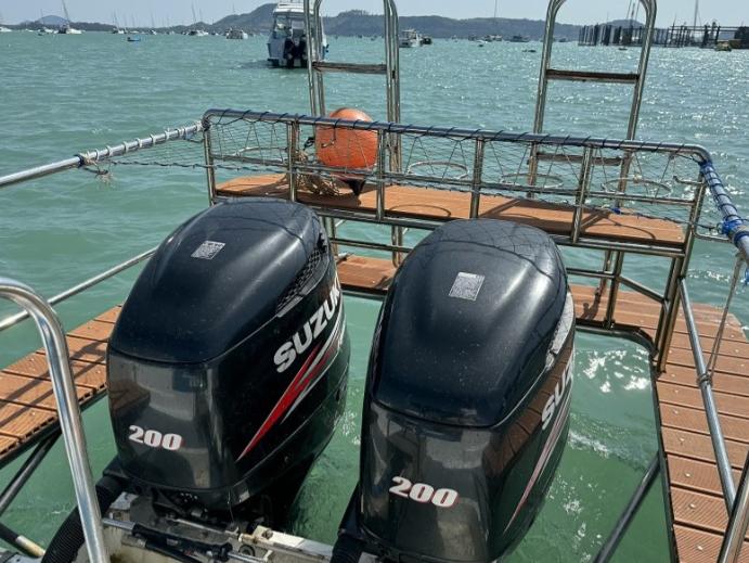 ขาย FIBER DIVING SPEED BOAT 39 FEET- 2 X 200 hp 4