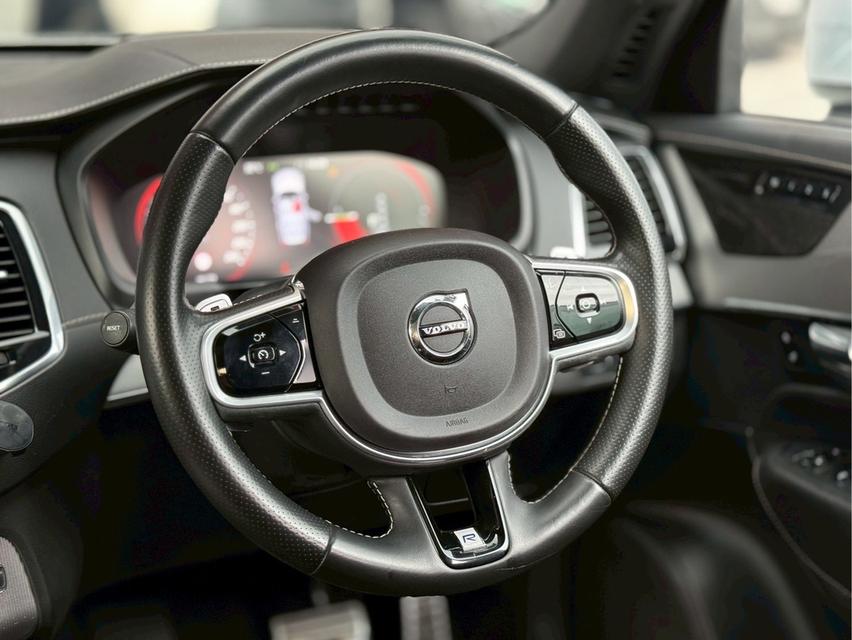 รหัสรถ WRT7459 2019 VOLVO XC90, 2.0 T8 Plug-in HybridR-DESIGN โฉม ปี14-ปัจจุบัน สีขาว