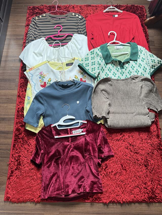 เสื้อผ้ามือสอง ชุดเดรส กระโปรง