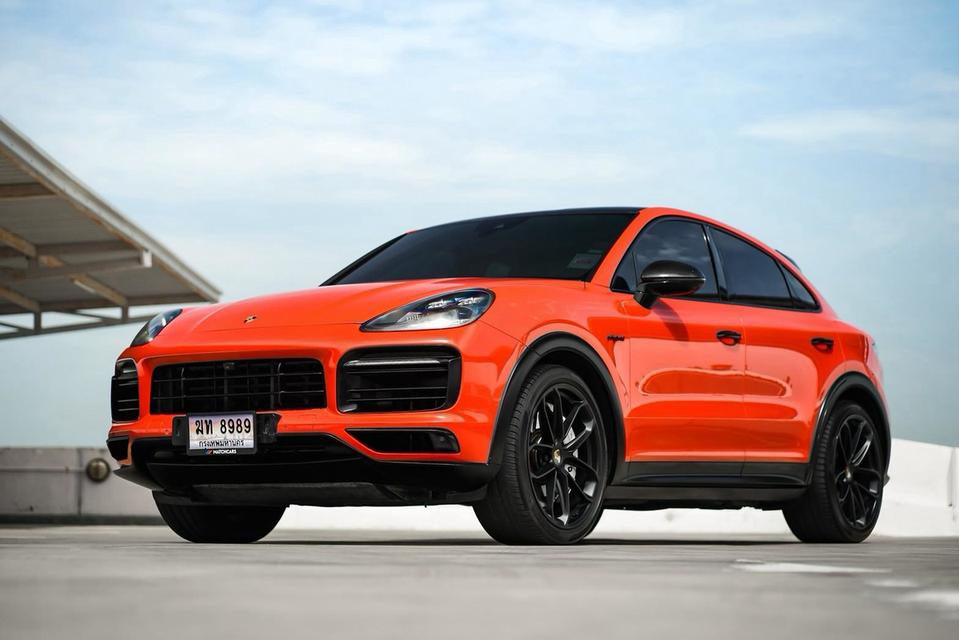 Porsche Cayenne Coupe Lightweight ปี 2020 สีส้ม