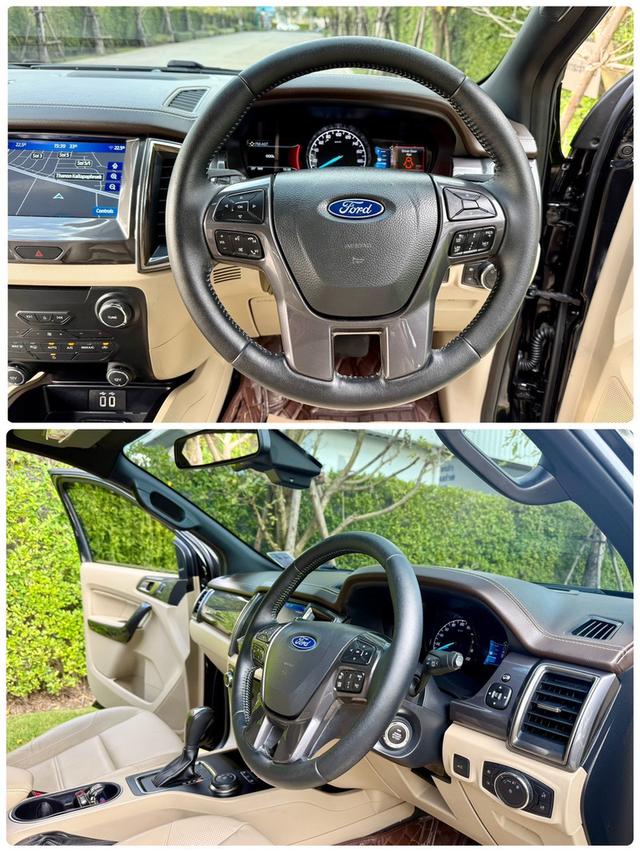 FORD EVEREST 3.2 #TITANIUM PLUS TOP 4WD SUNROOF NAVI ปี 2017จด18 ซื้อสดประกัน ป1 หมดเดือน 5/69 รถเข้าศูนย์ทุกระยะ 11