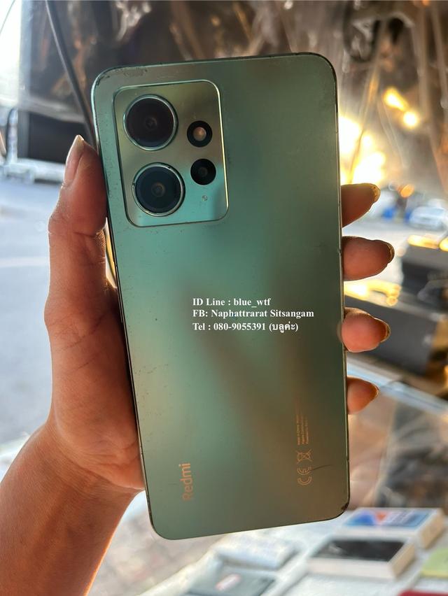 Redmi Note12 จอ6.67นิ้ว 2ซิม Rom128Ram8 สภาพดี ใช้งานปกติ