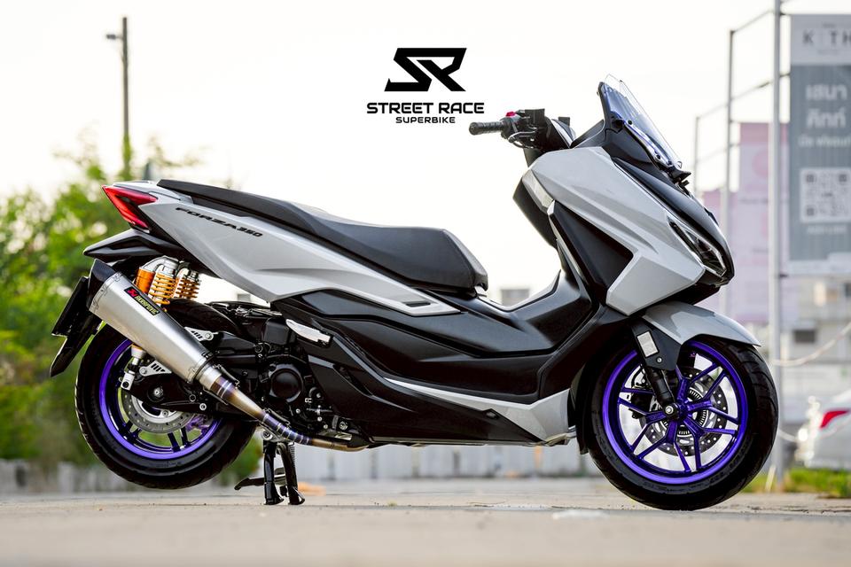 2023 Honda forza350 ปี 2023 สีเทา พิมพ์นิยม หล่อจัดเต็ม!