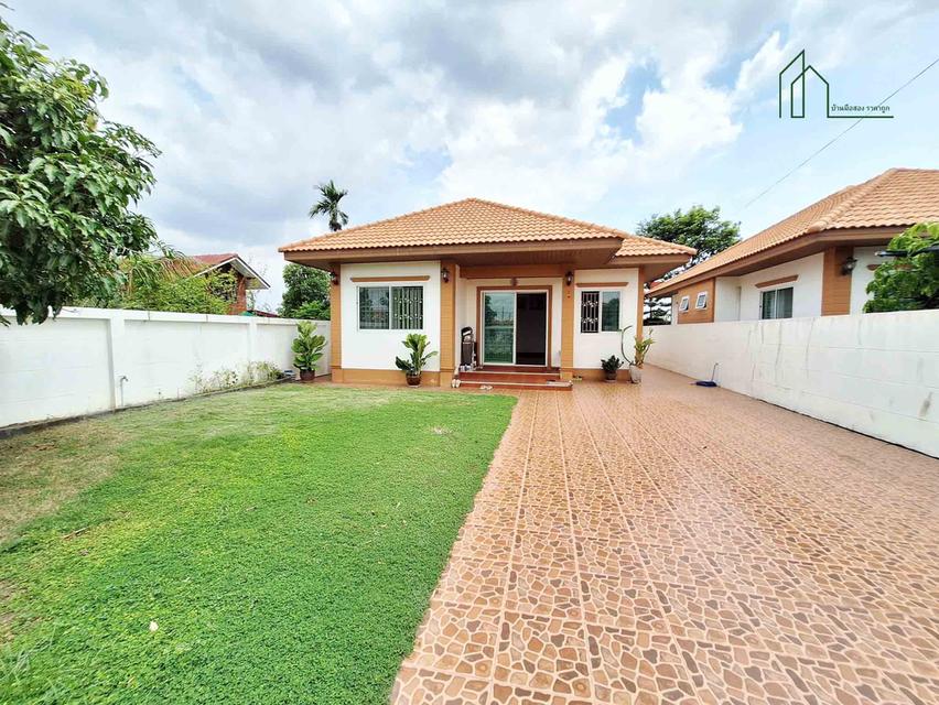 บ้านเดี่ยวชั้นเดี่ยว ชุมชนทับยาว ซ.ฉลองกรุง8 ใกล้ทางด่วนมอเตอร์เวย์และสนามบินสุวรรณภูมิ 1