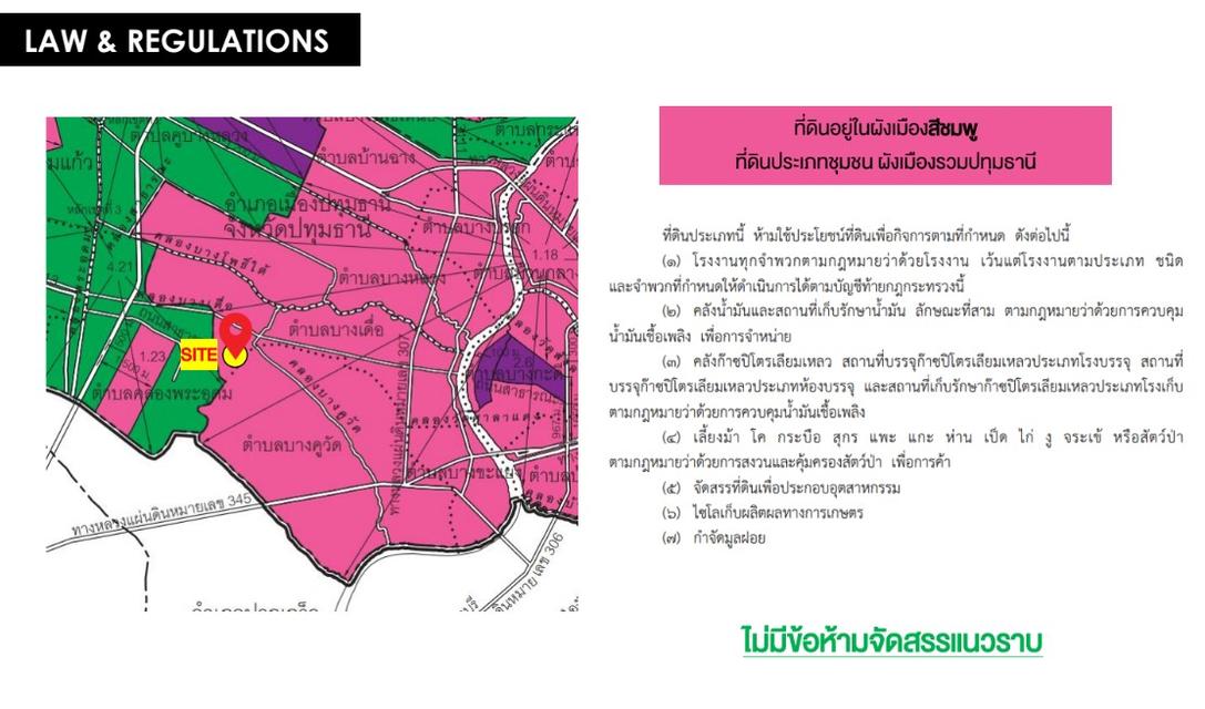 ขายที่ดินเปล่า 40 ไร่ สามารถขยายได้ ติดถนนราชพฤกษ์ เจ้าของขายเอง 3