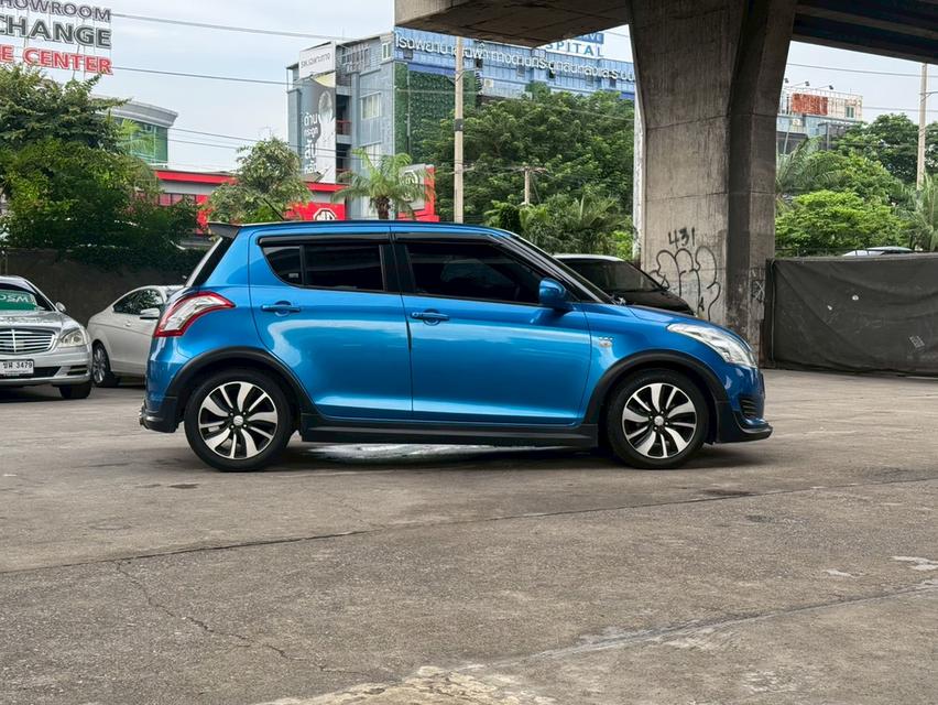 ขายรถ Suzuki Swift 1.2GL ปี 2015 สีฟ้า เกียร์ออโต้ 8