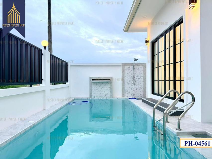 ขายบ้านเดี่ยวพูลวิลล่า สร้างใหม่ TW.Gargen hill ห้วยใหญ่ตรงข้ามอัยการ พร้อมเข้าอยู่ เฟอร์นิเจอร์และเครื่องใช้ไฟฟ้าครบครัน 4