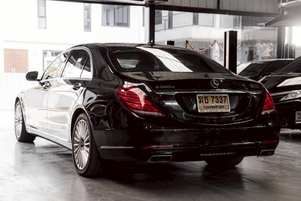 รหัสรถ 67GG7337 2017 BENZ S500e Exclusive Premium สีดำ  8