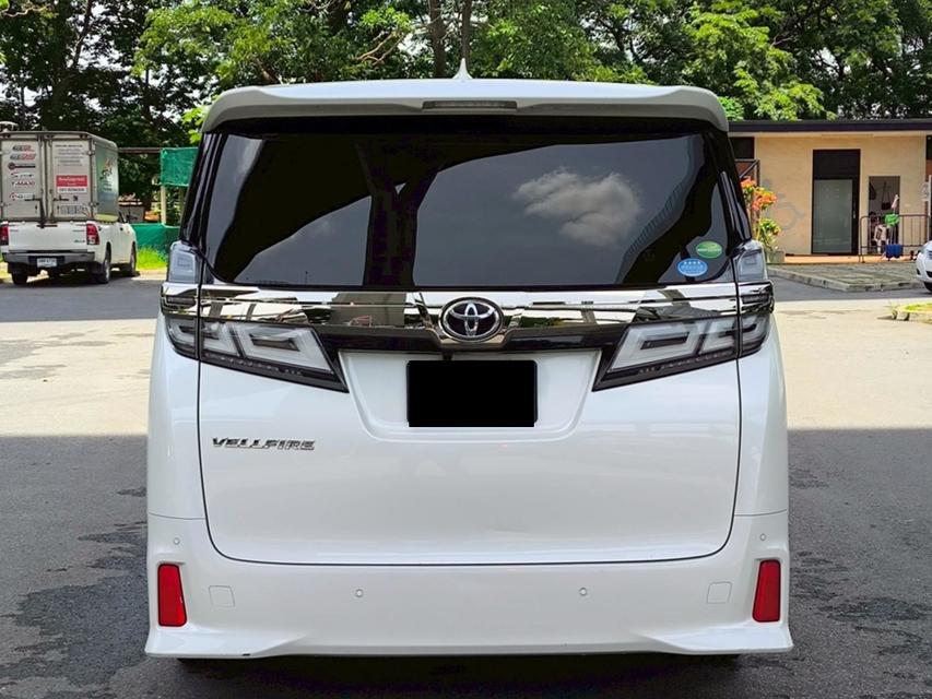 รถเข้าใหม่! TOYOTA VELLFIRE 2.5 ZG Edition Van ปี 2018 (จดทะเบียน 2019) สีขาว 5