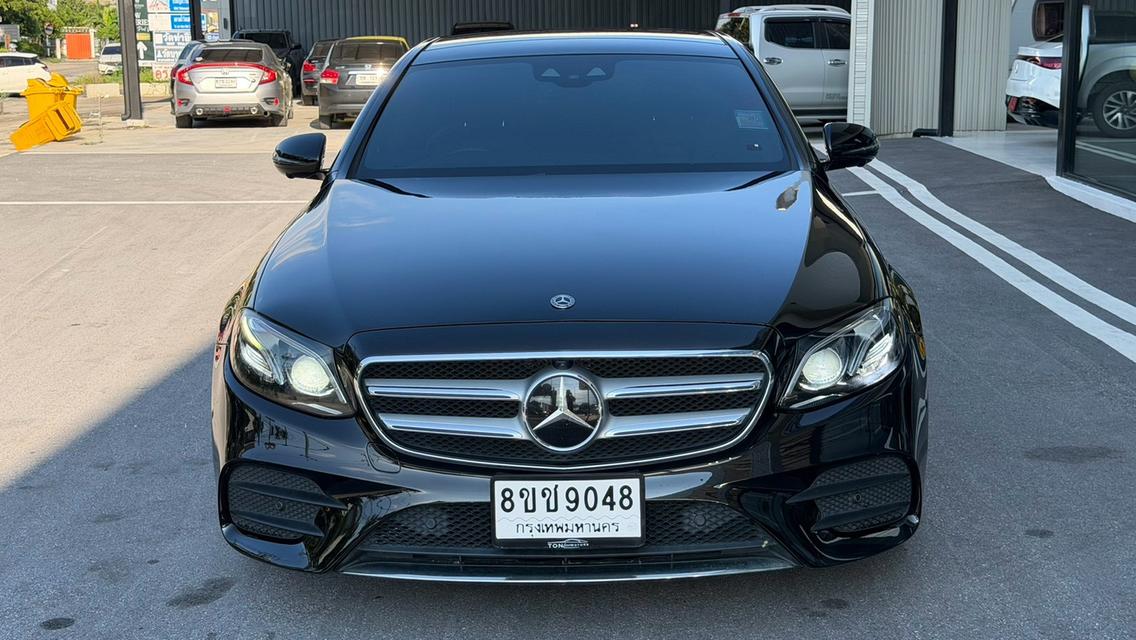 2018 จด20 BENZ E350e 2.0 AMG DYNAMIC สีดำ Milage 87,XXX KM