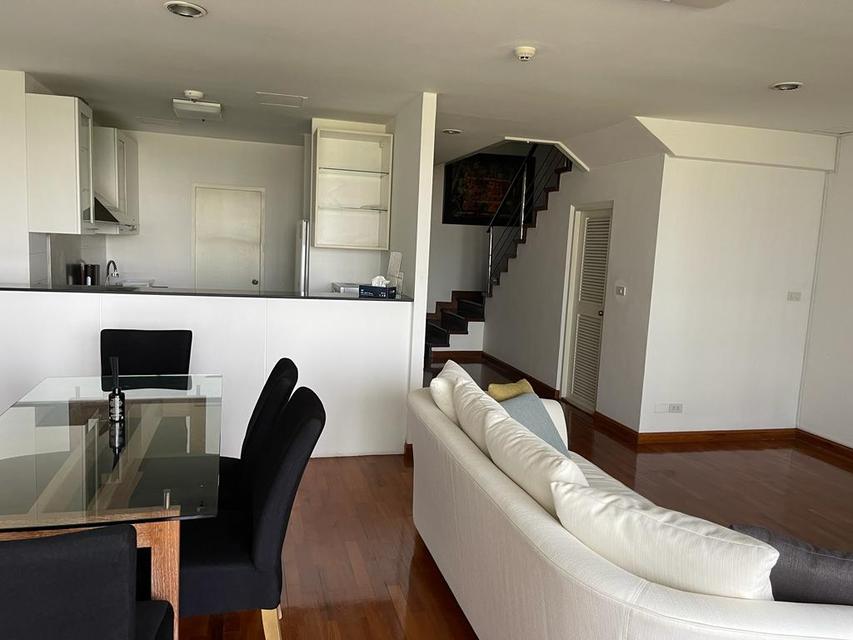 New house Condo for rent next door to Central Chitlom 3 mins to bts 170sqm(Duplex) 2br 2br 63000 thb 4