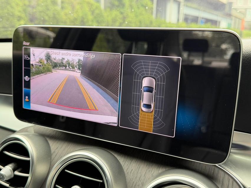 Benz C220d AV Facelift 2020 สีขาว เข้าศูนย์ Benz ตลอดทุกระยะ รูปที่ 16