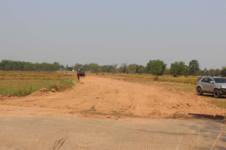 ที่ดินสวยชานเมืองขอนแก่นติดถนนคอนกรีตใกล้ห่างโรงพยาบาล 400 เมตร 6