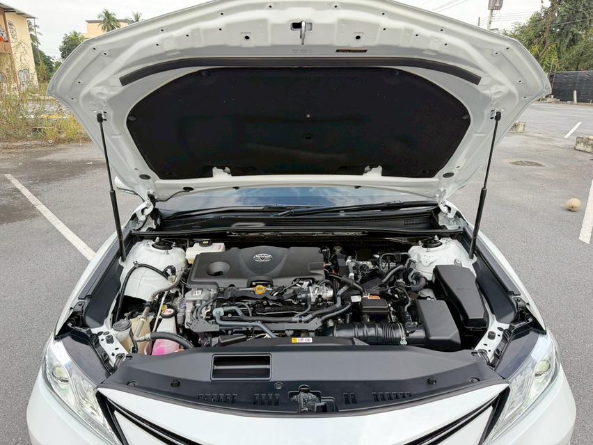 TOYOTA CAMRY 2.5 HEV Premium MNC Sunroof ปี23 สีขาวมุก สวยสุดในรุ่น มือเดียว สภาพป้ายแดง 14