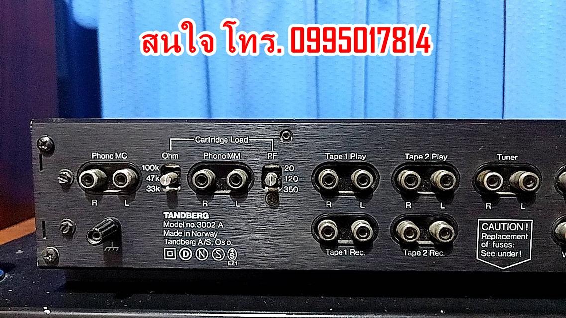 ขายปรีแอมป์ Tandberg 3002A Stereo Pre Amplifier (1980) 7