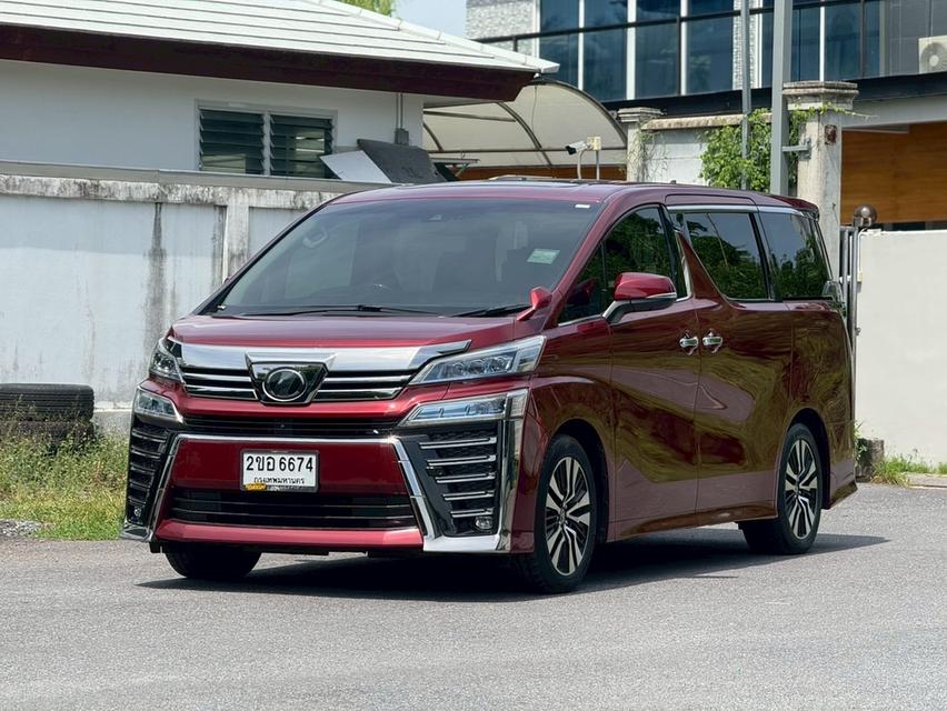 TOYOTA Vellfire 2.5 ZG Edition ปี 2018 วิ่ง 52,xxx km.
