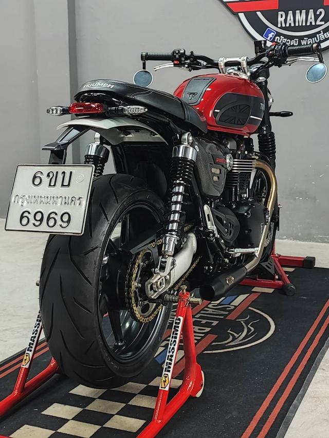 Triumph Speed Twin 1200 ปี 2021 abs รถมือเดียว ไมล์น้อยที่สุด 19