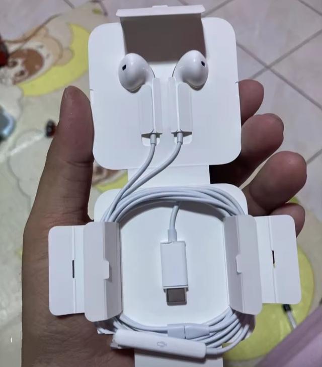 ขออนุญาติส่งต่อหูฟังไอโฟน+หัว+Usb-C(มือสองใช้งานปกติ)ครบกล่องสภาพดี+รับประกันสายยังขาว รูปย่อยที่ 4