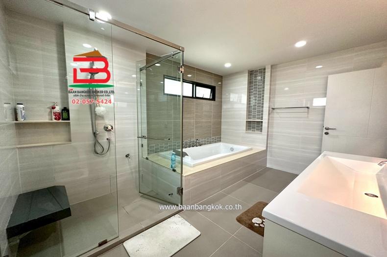 บ้านเดี่ยว โครงการ เศรษฐสิริ พัฒนาการ (ซอยพัฒนาการ 87) เนื้อที่ 85.9 ตรว. ถนนพัฒนาการ-อ่อนนุชตัดใหม่ แขวงประเวศ เขตประเวศ จังหวัดกรุงเทพฯ 11