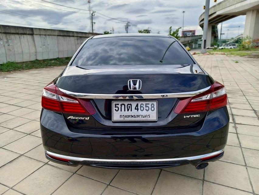 รหัสรถ QT4658 Honda Accord G9 2.0 EL เกียร์ Auto สีดำ ปี 2016 แท้ 6