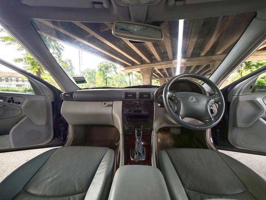 ขายรถ Benz C200 W203 ปี 2003 สีน้ำเงิน เกียร์ออโต้ 14