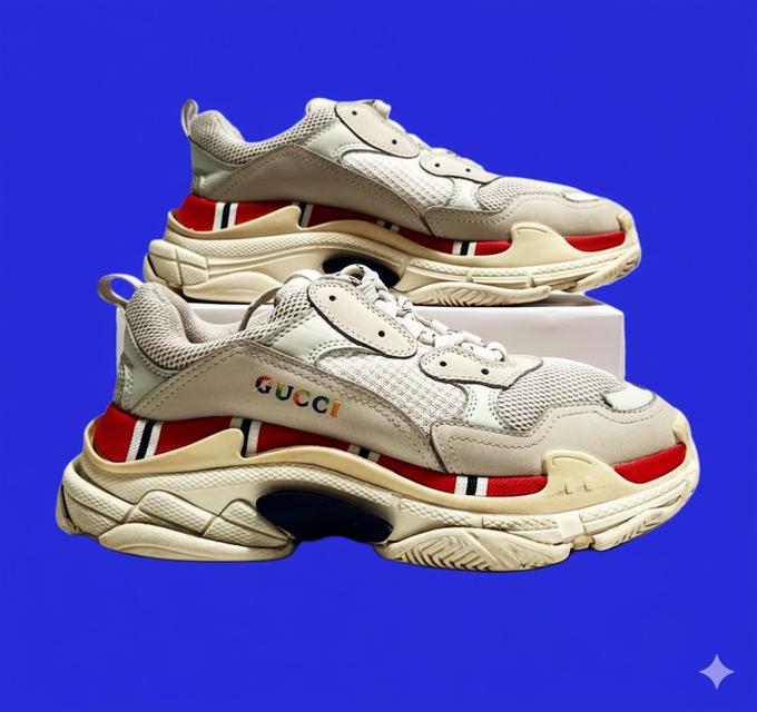 รองเท้า Gucci x Balenciaga collab Sneakers 2