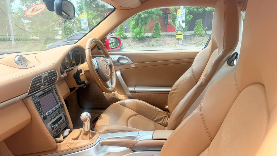 Porsche 911 Carrera 4S (997.1) 2006 สีแดง รถออก AAS เกียร์ธรรมดา 6 สปีด สภาพสะสม รูปที่ 7