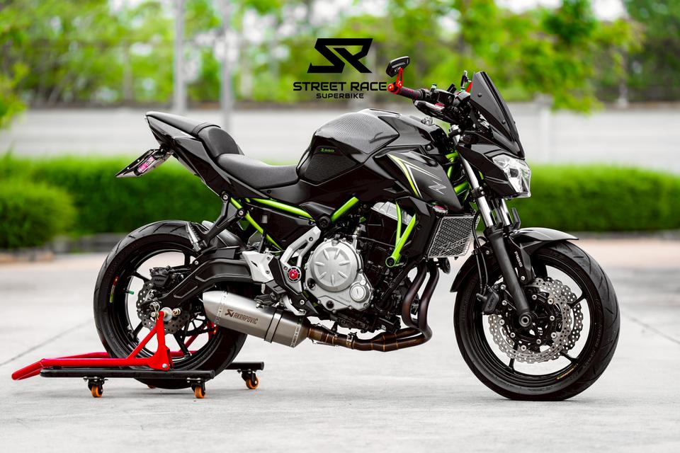 2018 Kawasaki z650 ปี 2018 สีดำ 6