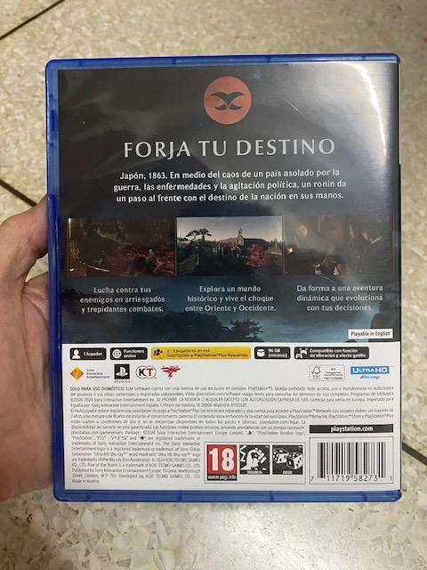 แผ่นเกมส์ Rise of Ronin (ไม่มีภาษาไทย)