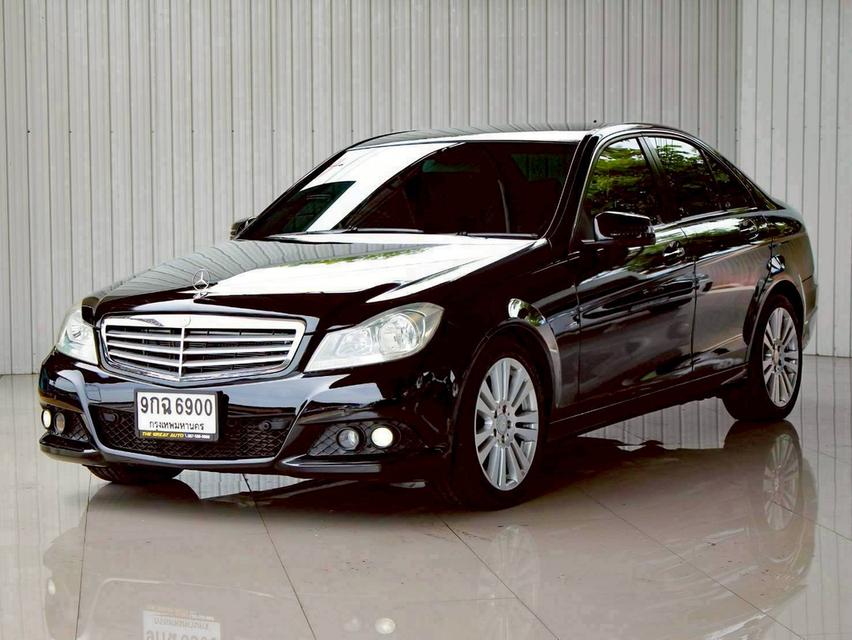 BENZ C-CLASS C220 CDI ELEGANCE ปี 2013 (VAT.) โฉม W204 ปี 07-14 สีดำ เครื่องยนต์ ดีเซล เกียร์ AUTO ไมล์  202,619 km.