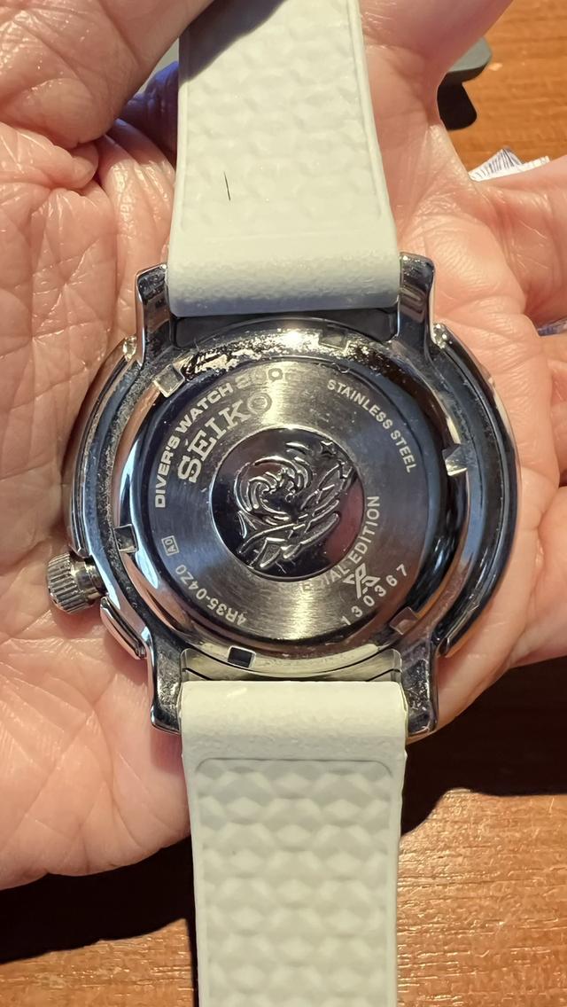 SEIKO PROSPEX SAVE THE OCEAN #7 SPECIAL EDITION AUTOMATIC DIVER’S 200m.4R35-04RZ