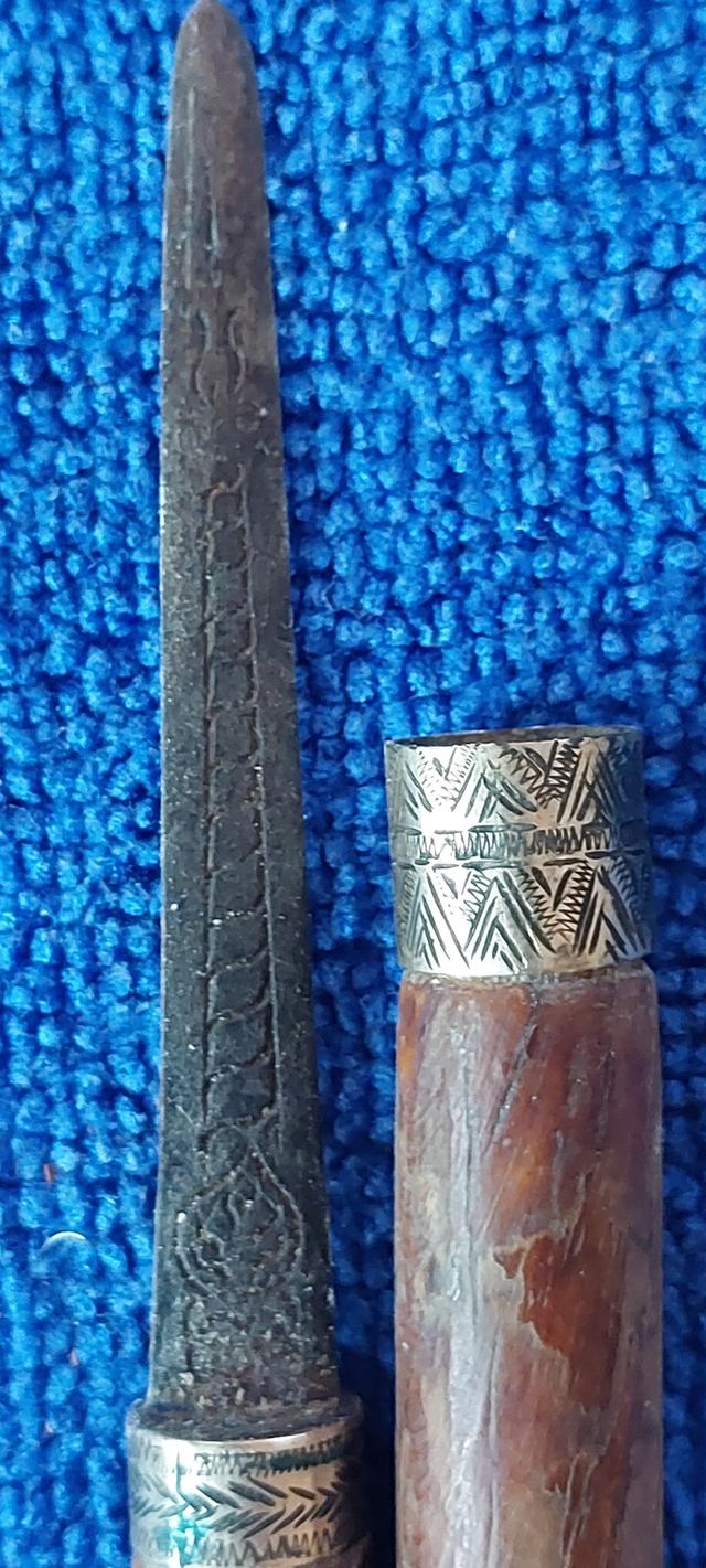 มีดพระขรรค์ ด้ามแกะหัวฤาษี รูปที่ 6