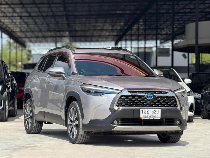 รหัสรถ WRT529 2021 TOYOTA COROLLA CROSS, 1.8 HYBRID PREMIUM SAFETY