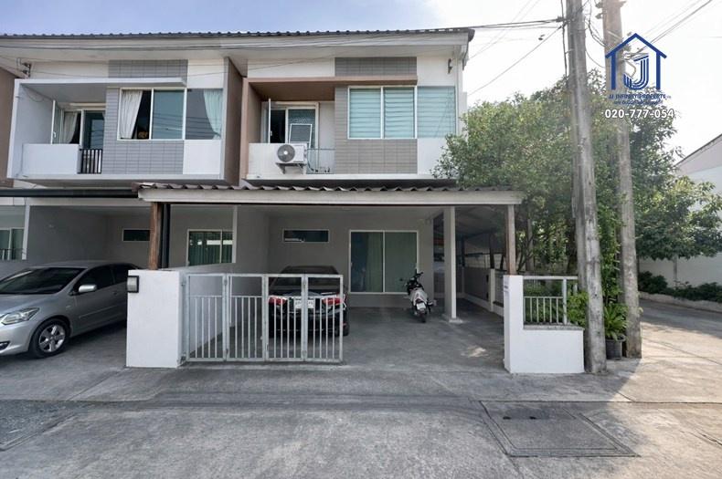 ขายทาวน์โฮม 2 ชั้น เดอะทรัสต์ทาวน์ วงแหวน–ลำลูกกา หลังมุม ซอยบึงคำพร้อย ใกล้วงแหวนรอบนอก 1