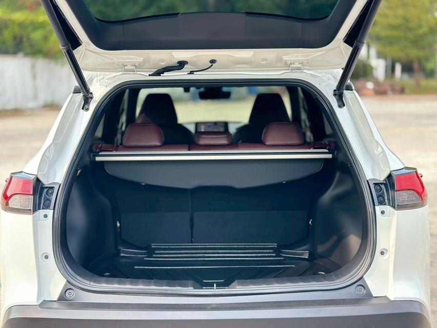 รหัสรถ PAT474 Toyota Corolla Cross 1.8Hybrid Premium Safety  สีขาว ปี2020 6