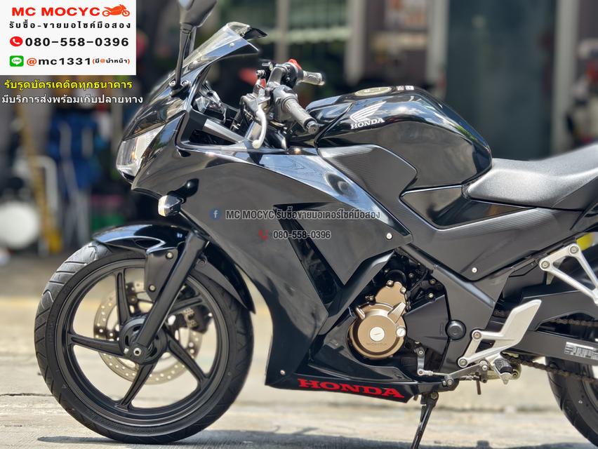 CBR 300 Abs 2017 วิ่ง10000โล รถบ้านแท้ เครื่องท่อเดิมๆ ชุดสีสภาพสวย   No1025    11