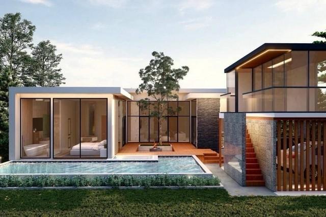 ขายบ้านเดี่ยวพูลวิลล่าจอมเทียนพัทยา พัทยา-นาจอมเทียน สไตล์ Modern Luxury 4 ห้องนอน 4ห้องน้ำ 2