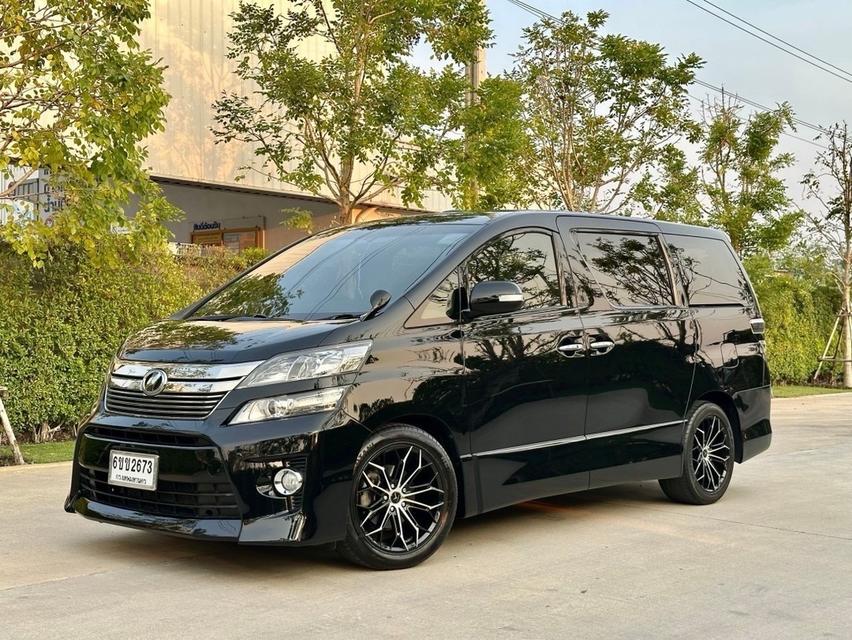 รหัสรถ CH2673 Toyota Vellfire 2.4 V ปี 2014 สีดำ
