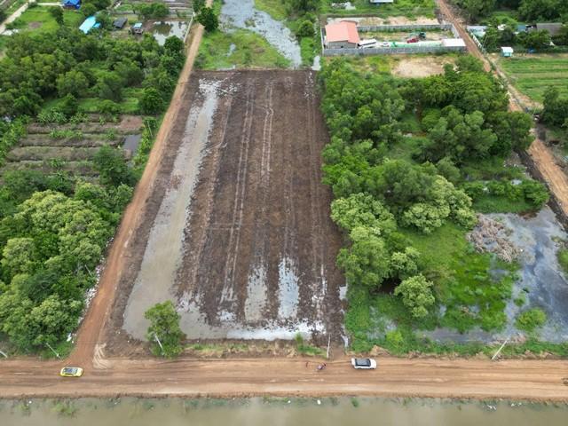 ขายที่ดินเปล่า คลอง4 คลองหลวง ซอย22ทับ1 เนื้อที่873ตรว. ติดถนน เหมาะสร้างโกดัง โรงงาน 2