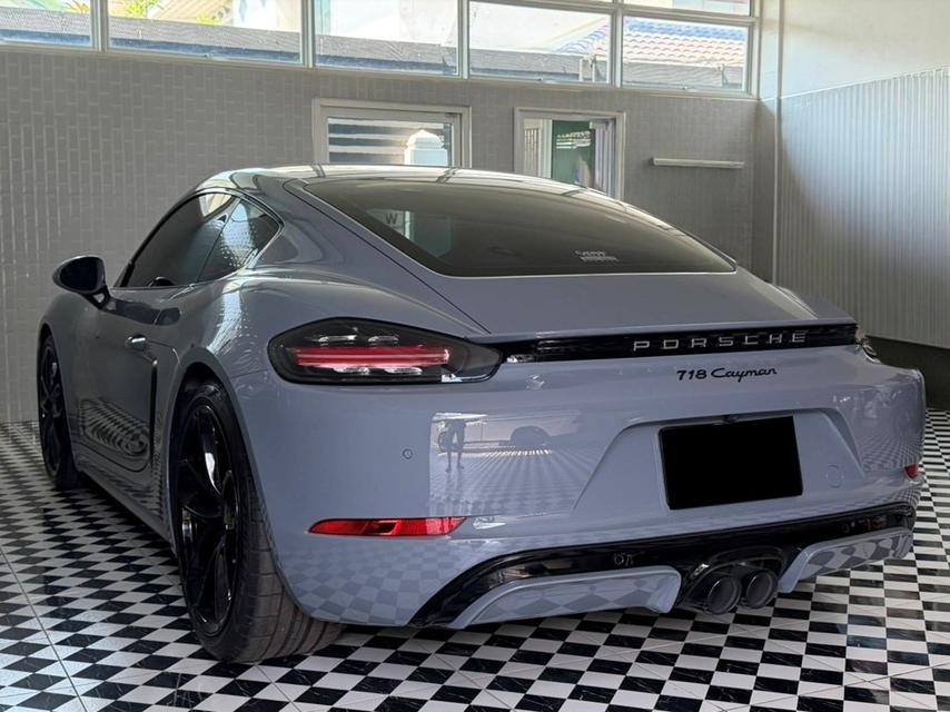 Porsche 718 Cayman Style Edition 2024 สีเทา ภายในแดง รถสวยไมล์น้อย มีไฟแนนซ์เหลือ รูปที่ 6